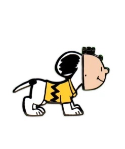 Super7 Peanuts Enamel Pin - Snoopy With Mask