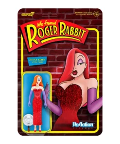 Super7 Movies & TV Who Framed Roger Rabbit ReAction Figure Wave 1 - Jessica Rabbit