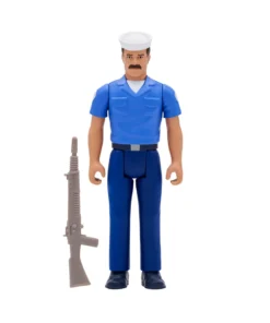 Super7 G.I. Joe ReAction Figures Wave 2 - Blueshirt Mustache (Tan) Movies & TV