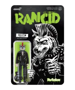 Super7 Rancid ReAction Figure Wave 3 -Skeletim (Wolf Head)